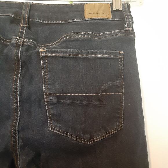 American Eagle Super Stretch Women's Size 10 Long High Rise Jeans - Picture 7 of 10